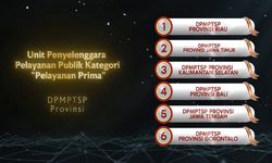 DPMPTSP Riau Raih Peringkat Pertama UPP Kategori Prima 2022, Gubri: Jadi Motivasi Bekerja Keras