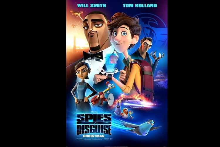 Poster film Spies in Disguise.
