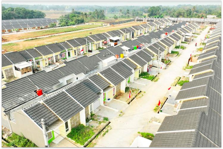 Ilustrasi perumahan. 