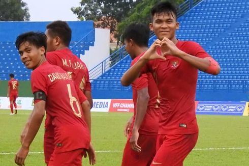 Susunan Pemain Utama Timnas U-18 Indonesia Vs Malaysia