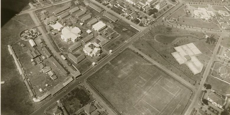 Lapangan Saparua pada tahun 1925-1930.