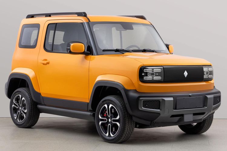 Intip Tampilan Eskterior SUV Listrik Wuling yang Mirip Suzuki Jimny