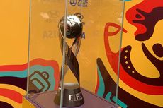 Trofi Piala Dunia U17 2023 Tiba di Jakarta, Disambut Meriah Masyarakat