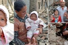Kisah Ajaib Bayi Nepal yang Selamat Setelah Tertimbun Reruntuhan