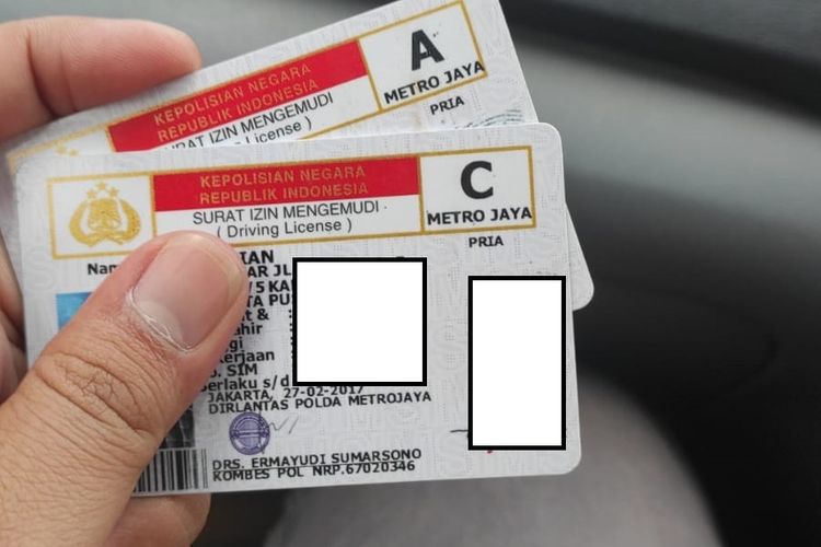 Ilustrasi SIM A dan SIM C. Pelayanan SIM di Polda Metro Jaya tutup hingga Minggu (8/5/2022).

