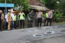 Jelang Libur Nataru, Banyak Jalan Berlubang di Jalur Gilimanuk-Denpasar