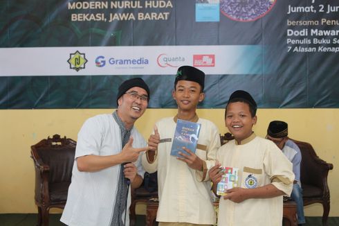 Ngaji Literasi hadir di Pondok Pesantren Nurul Huda Bekasi, Dukung Santri Indonesia Melek Literasi