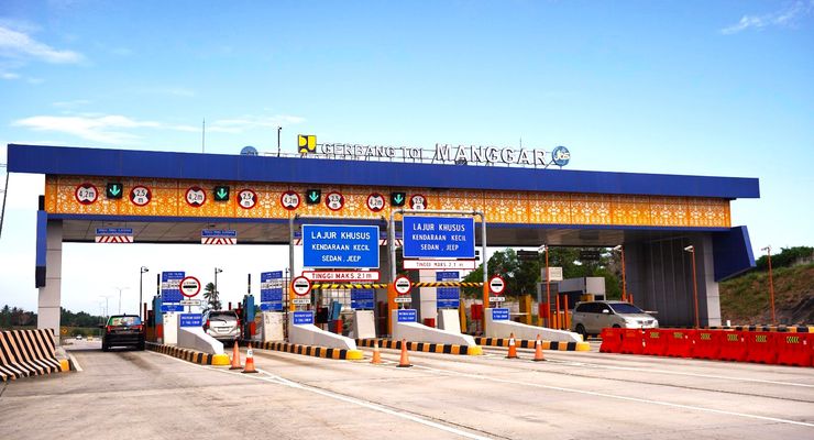 Dua Hari Libur, Tol Balikpapan-Samarinda Catatkan Peningkatan Lalin