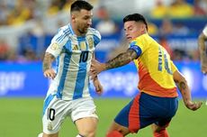 Hasil Argentina Vs Kolombia: Messi Menangis Usai Diganti, Laga ke Extra Time