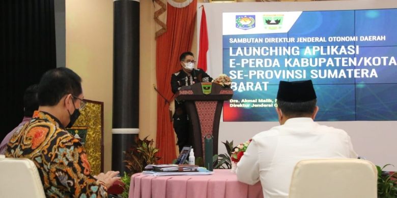 Kemendagri Luncurkan e-Perda untuk Sumbar, Wagub Audy: Ini Bagus Banget - Vimarsana News