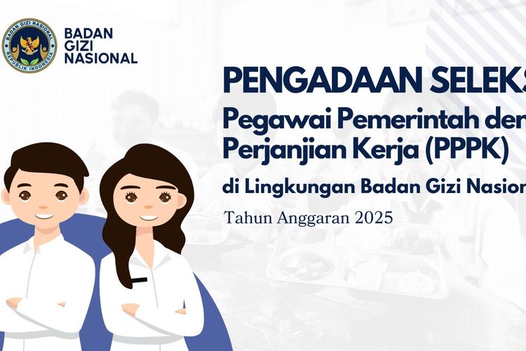 Pendaftaran PPPK BGN 2025 Dibuka hingga 10 Desember, Cek Formasi, Syarat, dan Cara Daftarnya