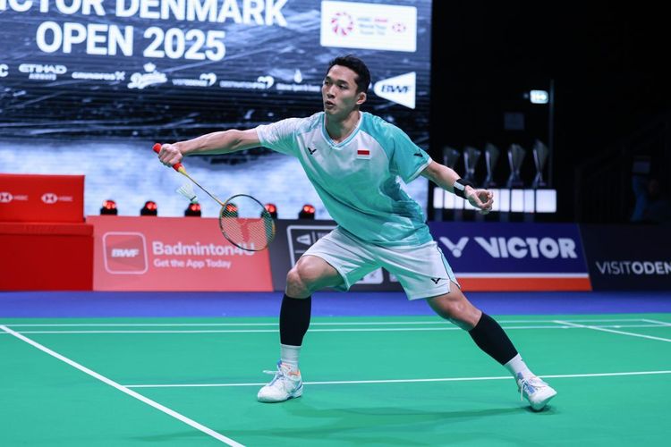 Jonatan Christie vs Alex Lanier di Semifinal Denmark Open 2025 Hari Ini, Link Live Streaming