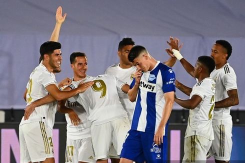 Hasil Liga Spanyol - Menjauh dari Barca, Real Madrid Semakin Dekat ke Tangga Juara