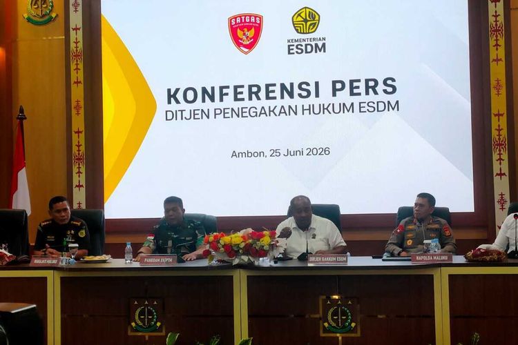 25 Orang Jadi Tersangka Kasus Tambang Emas Ilegal di Gunung Botak Maluku, 22 WN China