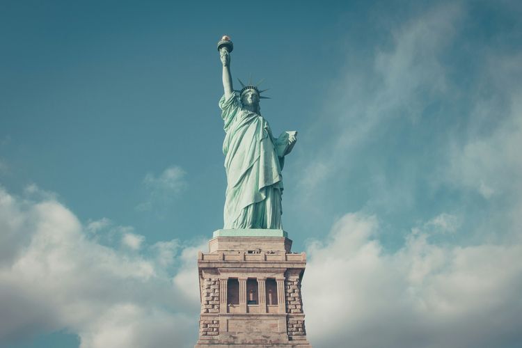 Sejarah patung Liberty.