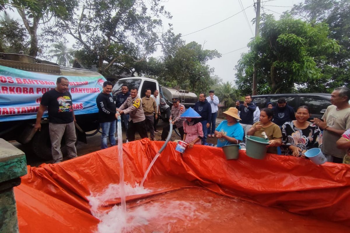 Mulai Musim Hujan, Ribuan Warga di Banyumas Masih Krisis Air Bersih