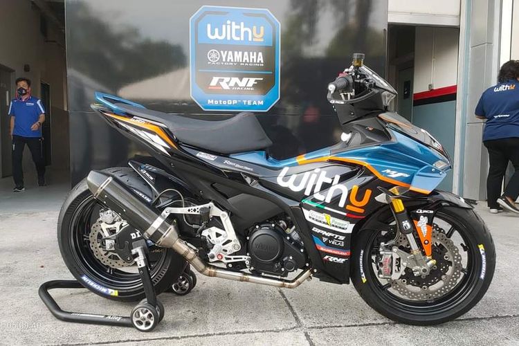 Yamaha MX-KIng versi Malaysia alias Y15ZR replika MotoGP tim RNF Racing