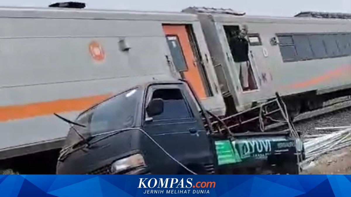 Kecelakaan Pikap dan KA Sembrani di Kendal, Berawal dari Ban Mobil Lepas