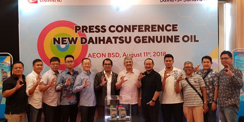 Peluncuran oli baru Daihatsu Agustus 2018