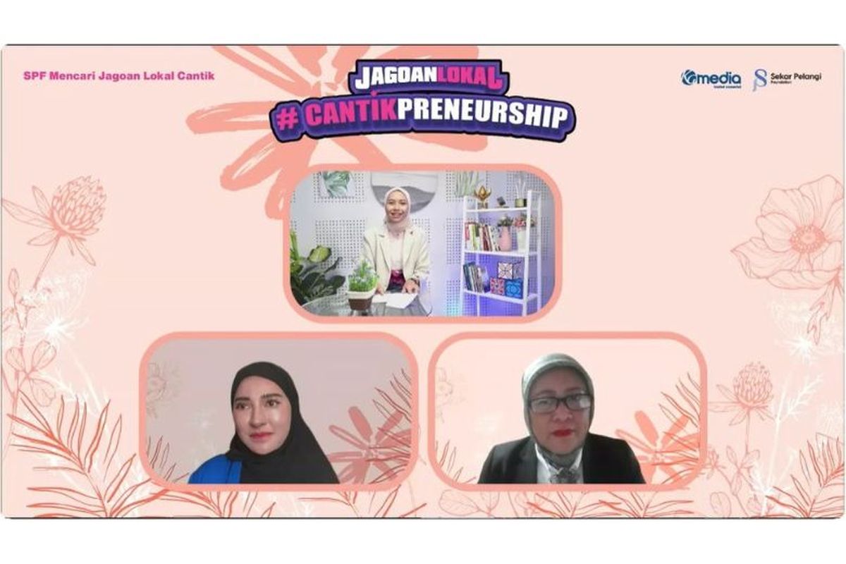 Jagoan Lokal #Cantikpreneurship yang diadakan oleh SPF dan KG Media resmi dibuka melalui Kick Off and Networking, Kamis (9/2/2023).