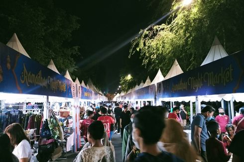 Night Market Ngarsopuro di Kota Solo Pindah Sementara ke Barat Stadion Sriwedari