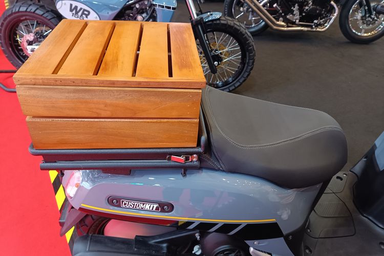 Cargo Kit buatan Katros Garage buat Yamaha Fazzio, dibanderol Rp 5 juta