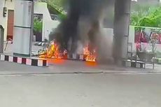Gara-gara Selang Masih Nyangkut di Mobil Usai Isi BBM, Api Lalap SPBU
