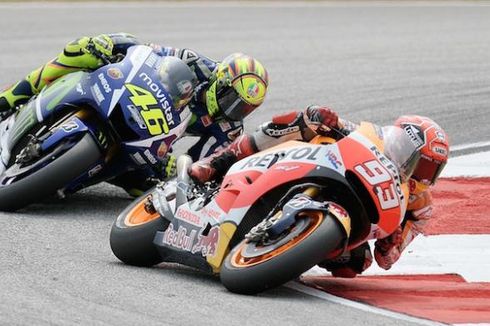 Rossi Belum Maafkan Marquez Soal Tragedi Sepang Clash