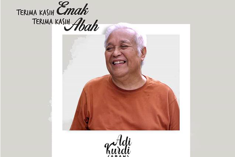 Aktor Adi Kurdi dalam film Terima Kasih Emak Terima Kasih Abah