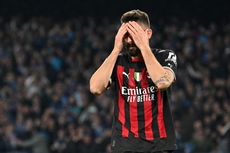 HT Napoli Vs AC Milan 0-1: Giroud Gagal Penalti, Tetap Bawa Rossoneri Unggul