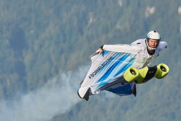 BMW Electric Wingsuit