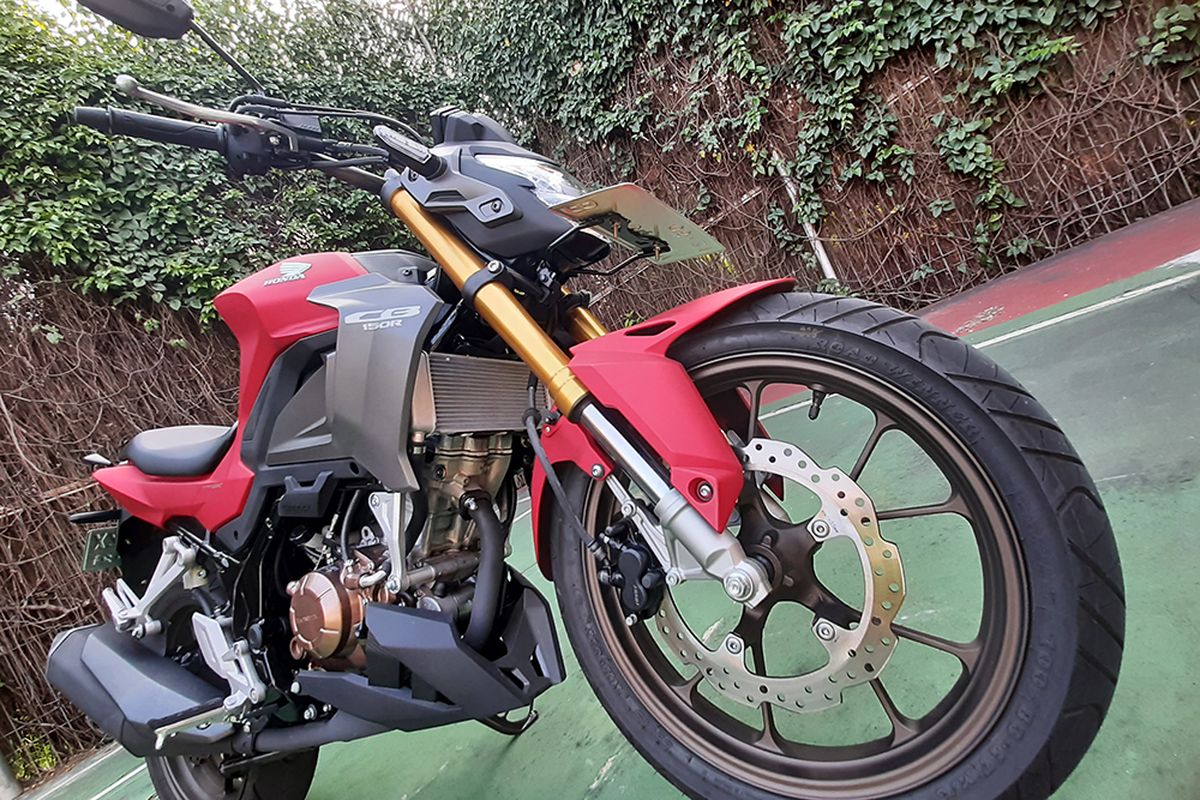 Suspensi upside down Honda All New CB150R StreetFire