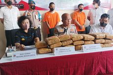 2 Kurir Narkoba Diringkus Polisi Saat Lebaran, Selundupkan 21 Kg Ganja dari Sumatera