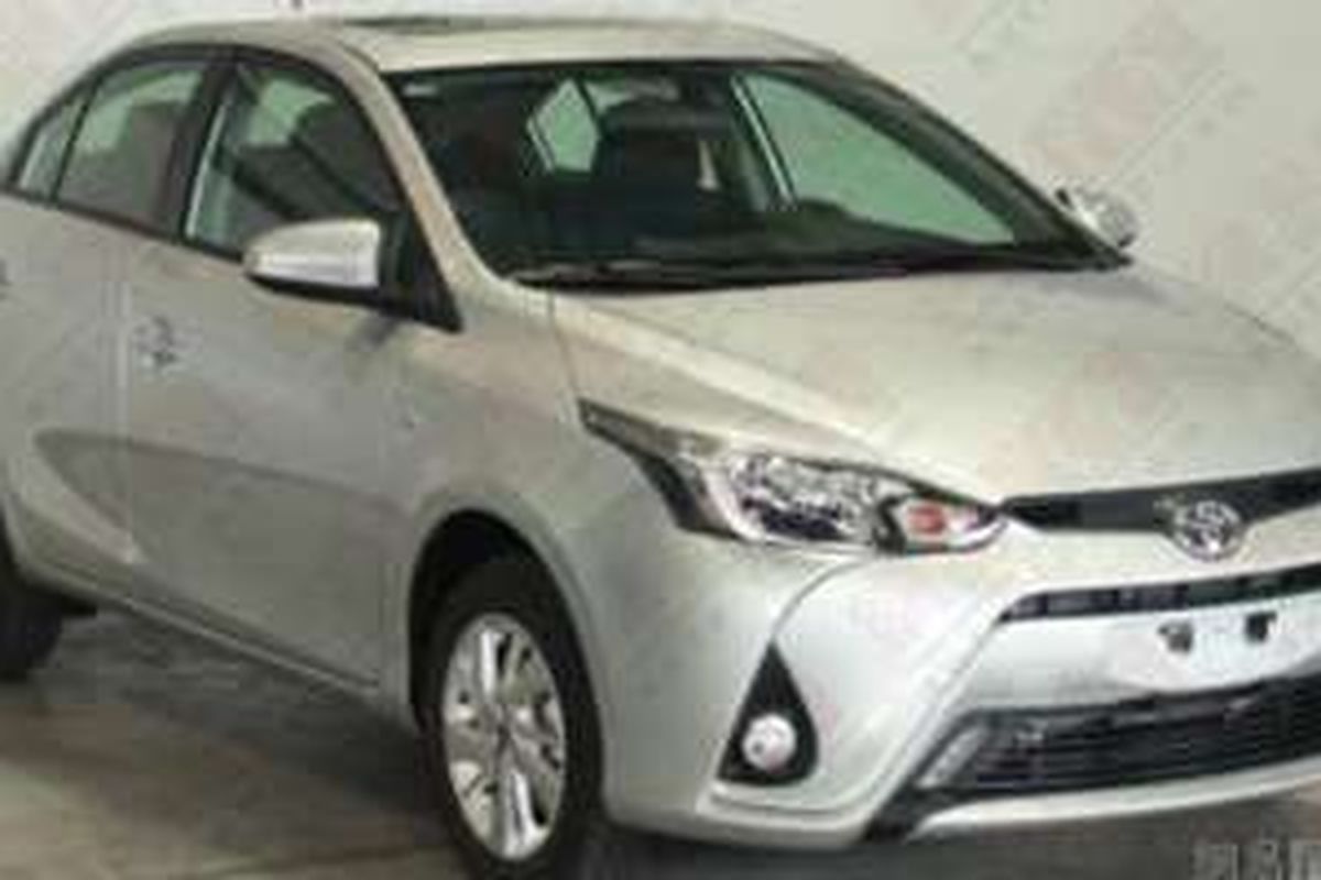 Toyota Yaris L Sedan ketahuan siap meluncur di China. Apakah ini juga bisa disbeut Vios facelift?