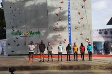 Atlet Panjat Tebing Kaltara Persembahkan Emas di Kejurnas Aceh