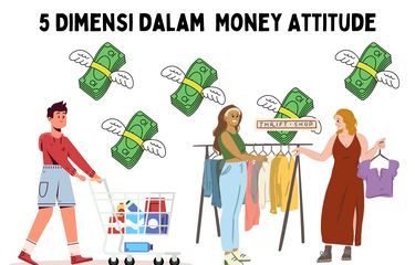 Money attitude adalah cara seseorang membelanjakan uang. Salah satu dimensi money attitude adalah power prestige dan retention time.