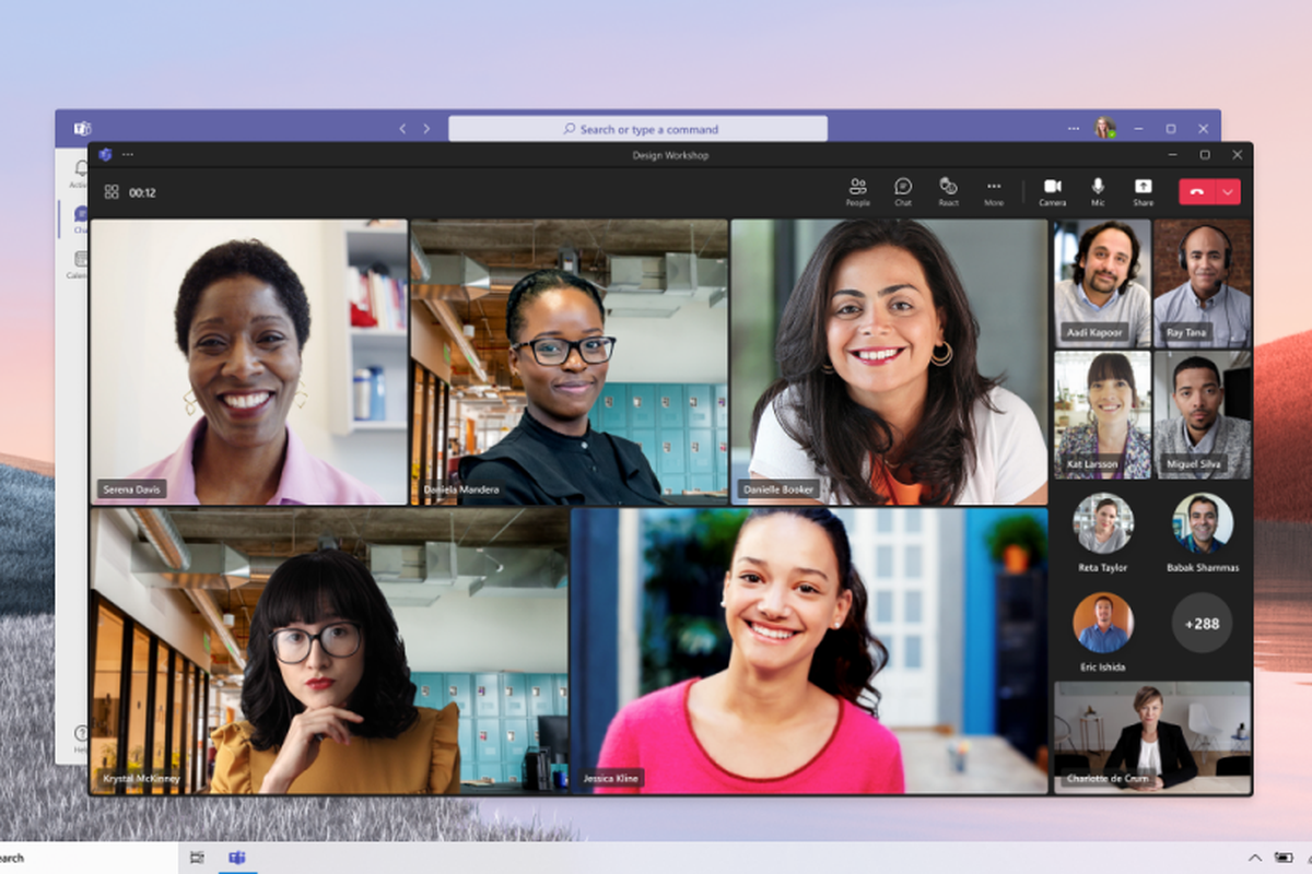 Ilustrasi Microsoft Teams.