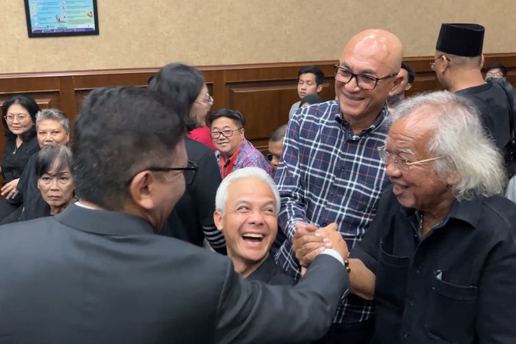 Ganjar Pranowo hingga Panda Nababan Hadiri Sidang Hasto