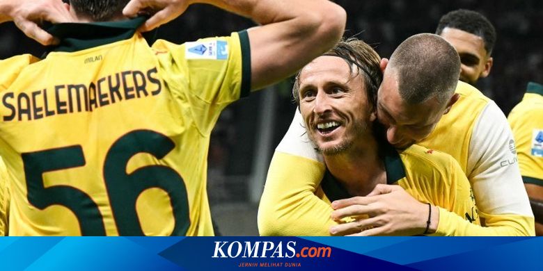 Kata Luka Modric Usai Golnya Tentukan Hasil Milan Vs Bologna 1-0