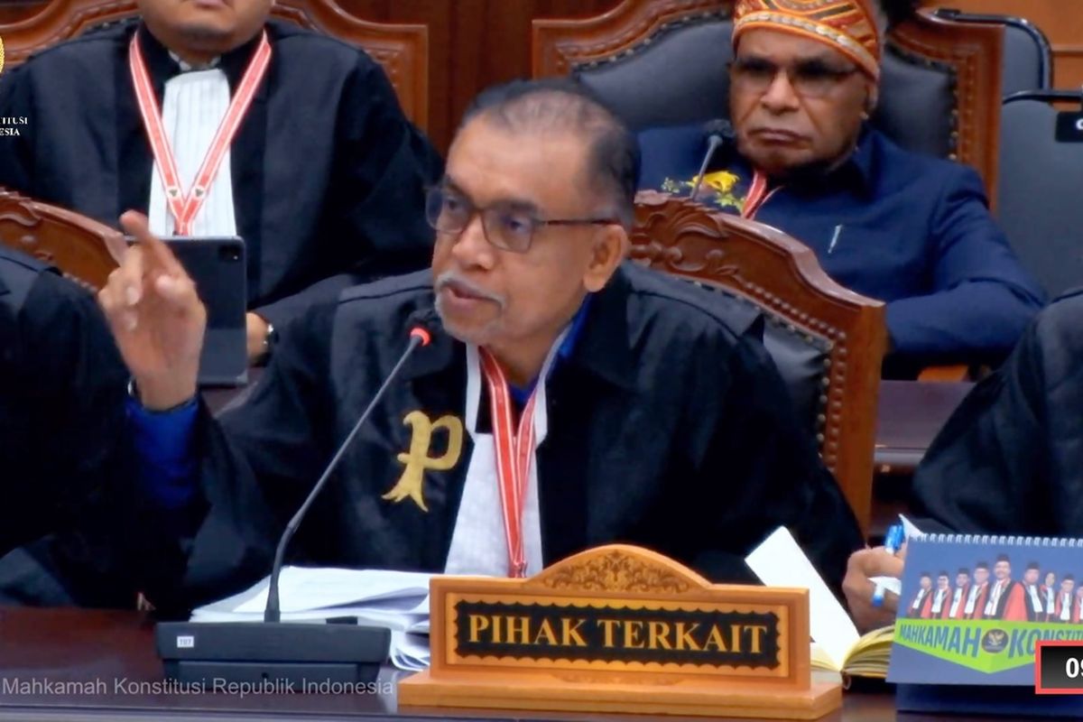 Sidang Lanjutan Gugatan di MK, Kuasa Hukum Yunus-Haris Bantah Penggunaan Sistem Noken di Kabupaten Jayapura