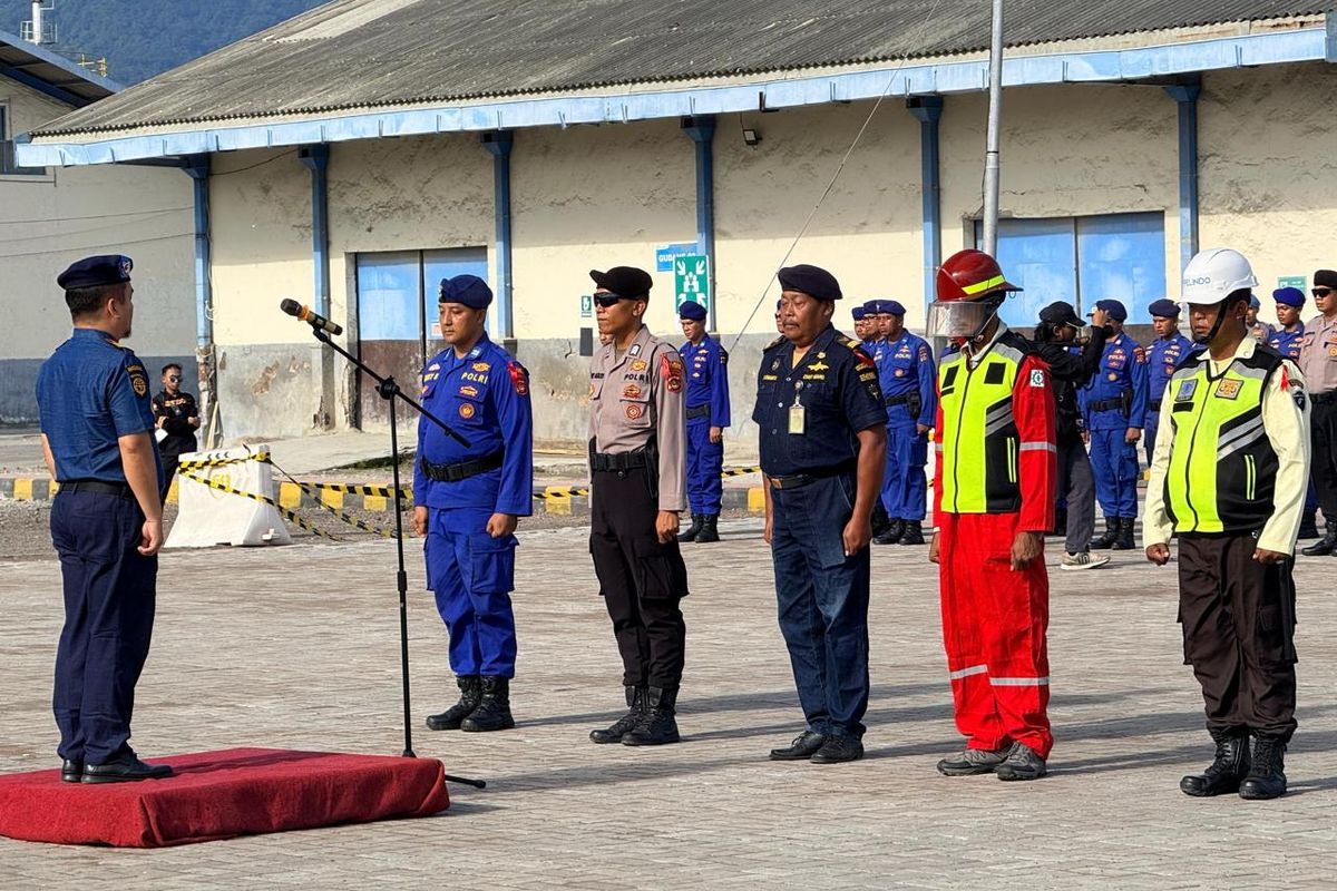 Pelatihan dan Exercise Live International Ship and Port Facility Security (ISPS) Code di Pelabuhan Celukan Bawang.