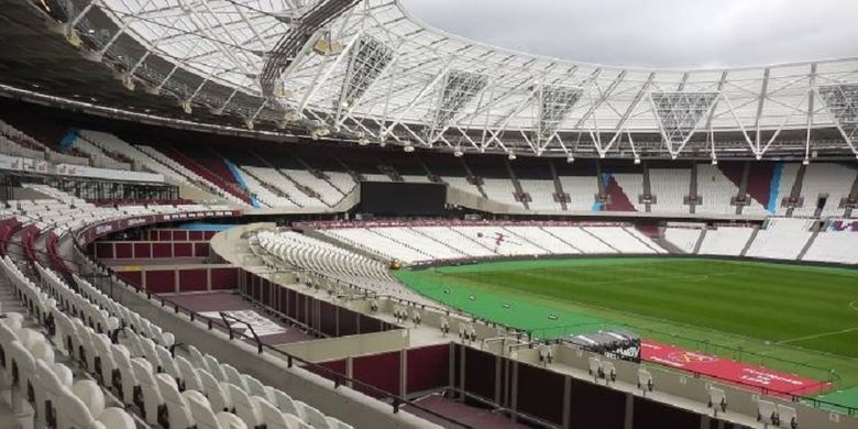Stadion Olimpiade London yang kini menjadi kandang West Ham United.
