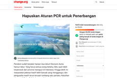 Muncul Petisi Hapus PCR untuk Penumpang Pesawat, Ini Kata Satgas Covid