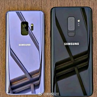 Bocoran foto punggung Galaxy S9 (kiri) dan Galaxy S9 Plus.