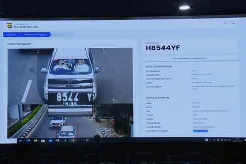 Ini 10 Jenis Pelanggaran yang Diproses Lewat Tilang Elektronik ETLE