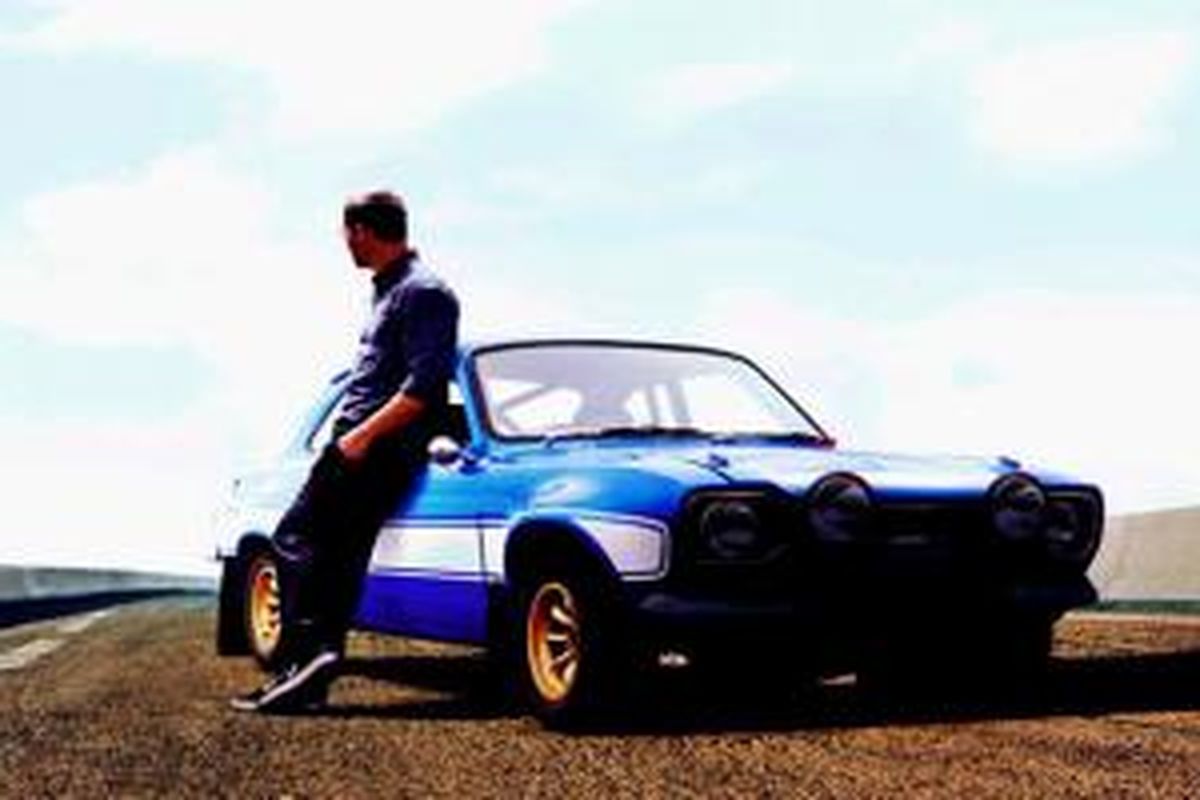 Paul Walker dan Ford Escort