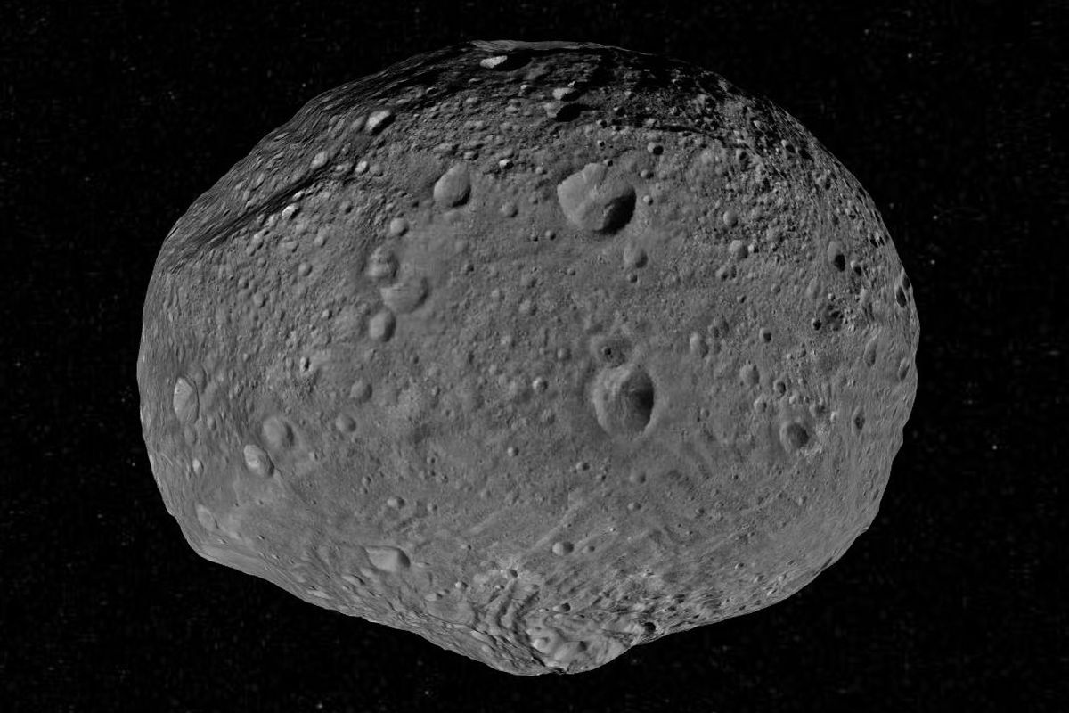 Ilustrasi 4 Vesta.