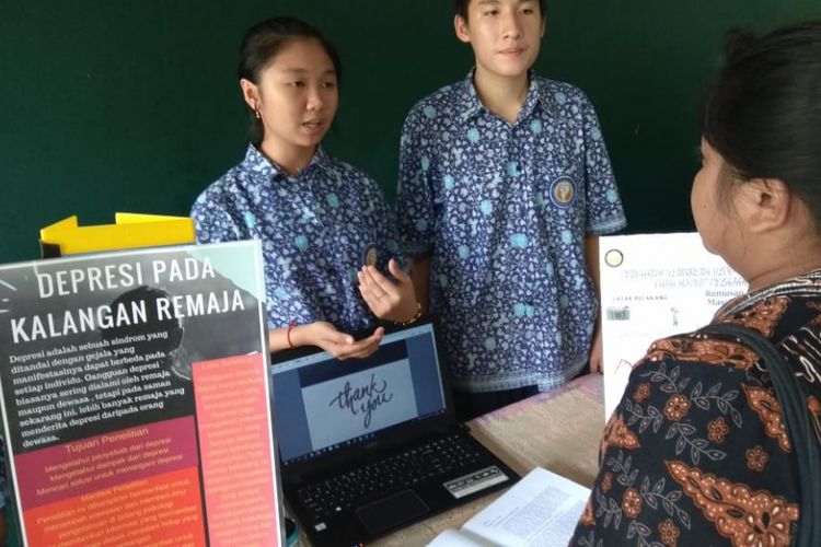 Pameran Proyek Penelitian SMA Santa Laurensia (11/5/2018)