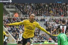 Newcastle Vs Arsenal, Gol Aubameyang Menangkan The Gunners