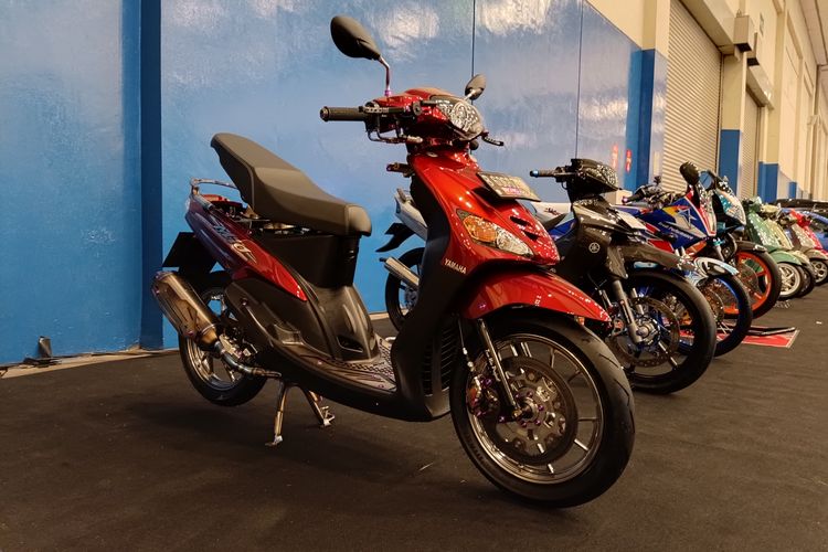 Modifikasi Yamaha Mio dengan komponen premium, tembus Rp 200 juta